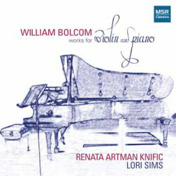BOLCOM: WORKS for VIOLIN & PIANO