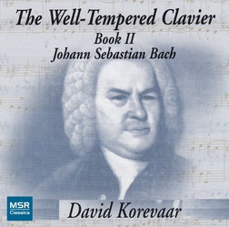 J.S. BACH: Well-Tempered Clavier Book II